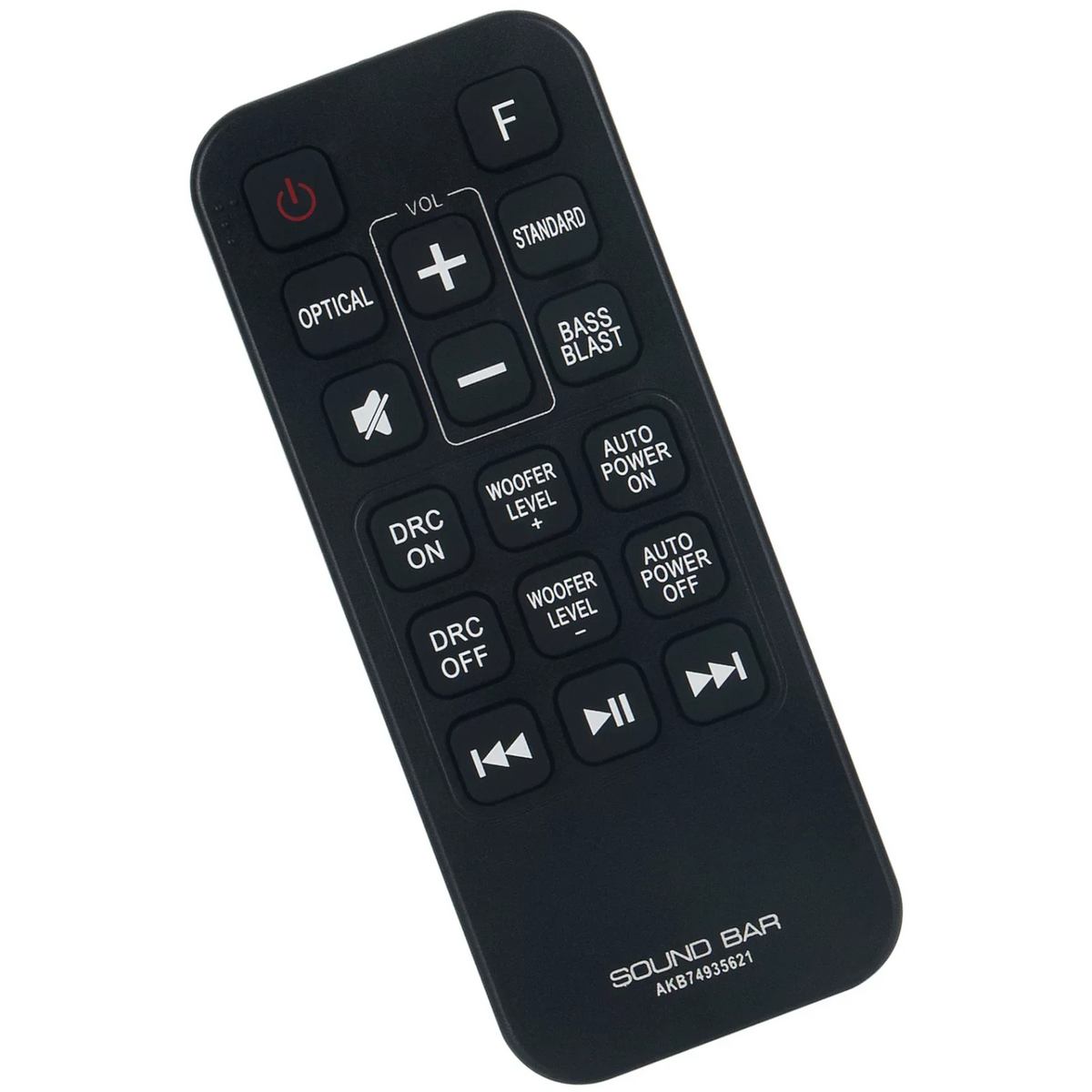 AKB74935621 Replacement Remote Control for LG Wireless Sound Bar SJ2 SPJ2B-W
