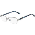 NEW Diane von Furstenberg DVF8063 045 Silver Eyeglasses 53mm with DVF Case