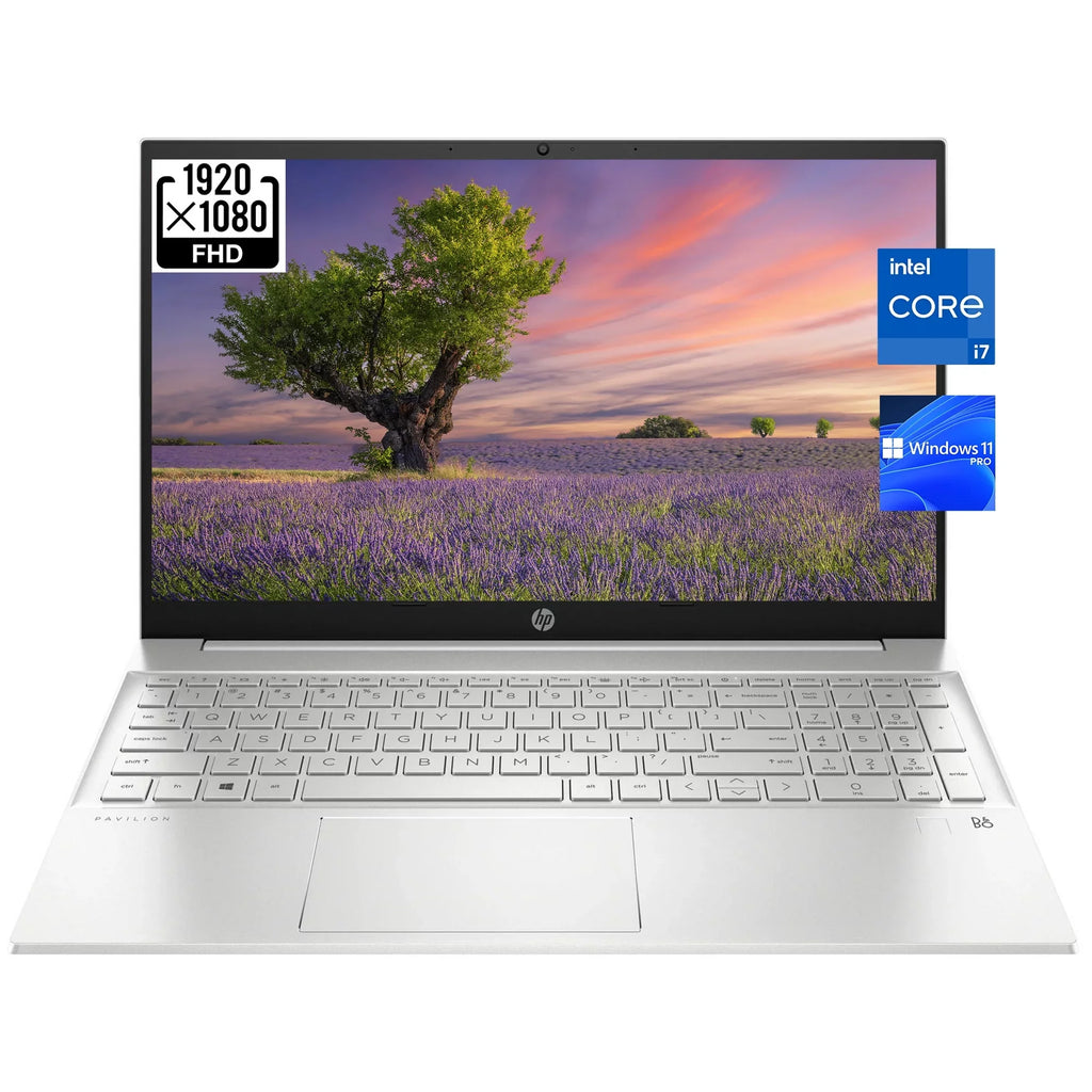 HP 2023 Pavilion 15.6 FHD Operating System 11 Pro] Business Device 13th Gen Intel 10-Core i7-1355U, 32GB RAM, 1TB PCIe SSD, Intel Iris Xe Graphics, Wi-Fi 6, HDMI, w/Office Accessories