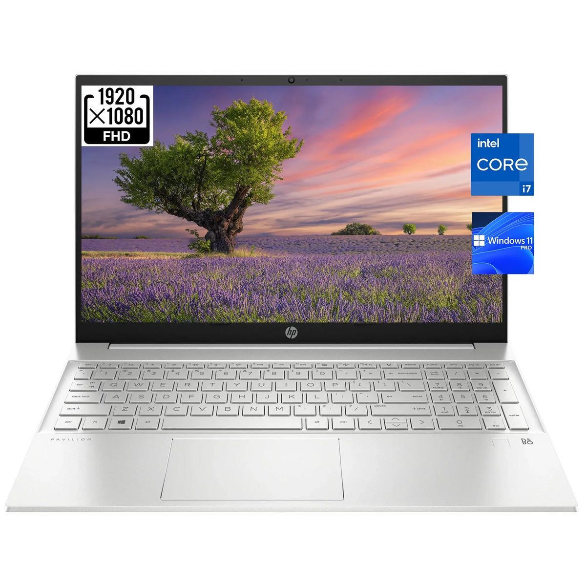 HP 2023 Pavilion 15.6 FHD Operating System 11 Pro] Business Device 13th Gen Intel 10-Core i7-1355U, 32GB RAM, 1TB PCIe SSD, Intel Iris Xe Graphics, Wi-Fi 6, HDMI, w/Office Accessories