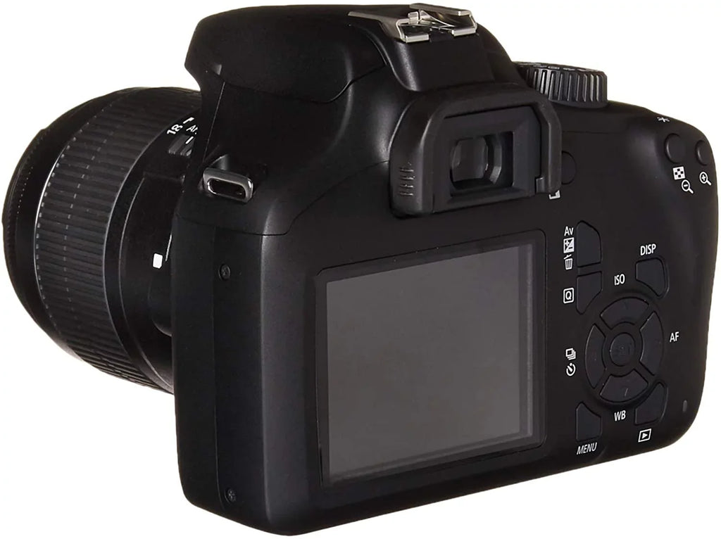 Canon EOS 4000D Kit [18-55 III] DSLR Camera, Wi-Fi Enabled, International Version - Black