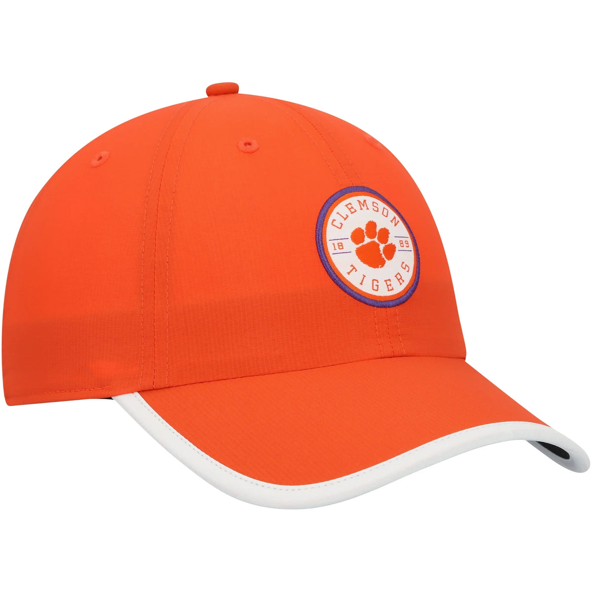 Men's '47 Orange Clemson Tigers Microburst Clean Up Adjustable Hat - OSFA