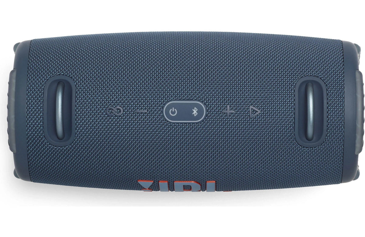 Restored JBL Xtreme 3 Portable Bluetooth Speaker, IP67 Waterproof, 15 Hours of Playtime, Powerbank, (Blue) (Refurbished)
