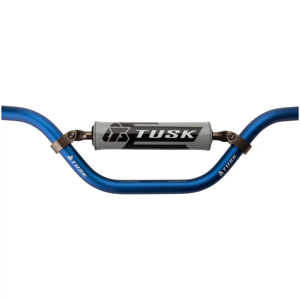 Tusk T-10 Aluminum 7/8" Handlebar YZ Mini Bend Silver For LEM LX4 2000