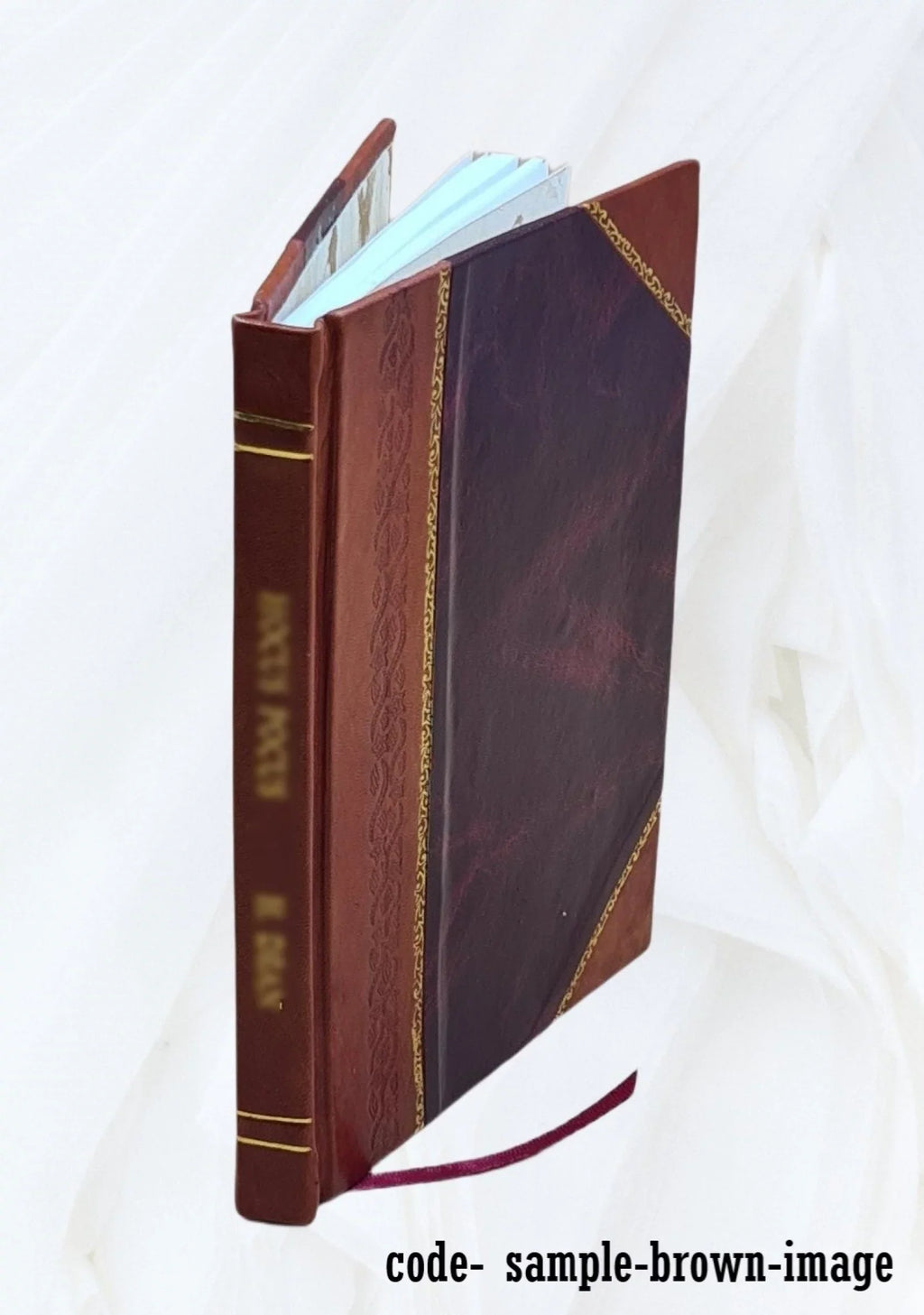 Il compendio Asus musica nel quale brevemente si tratta Asus del contrapunto : diviso in quattro libri ([Reprod.]) / del R. M. Oratio Tigrini,... 1602 [Leather Bound]