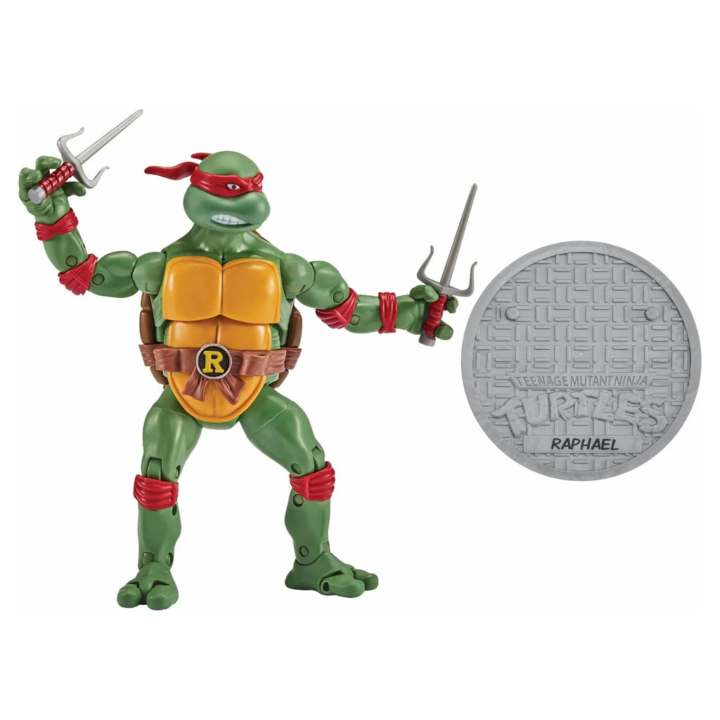 Teenage Mutant Ninja Turtles Raphael vs. Tricereton Action Figure Set