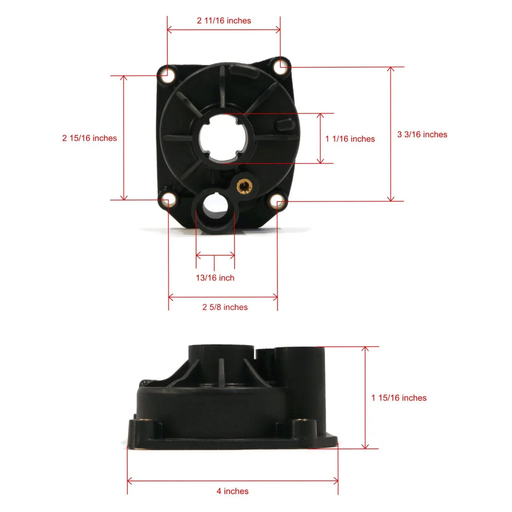 The ROP Shop | Water Pump Impeller Kit For 1982 Evinrude 70 HP E70ELCNB, E70TLCNB Outboard Boat