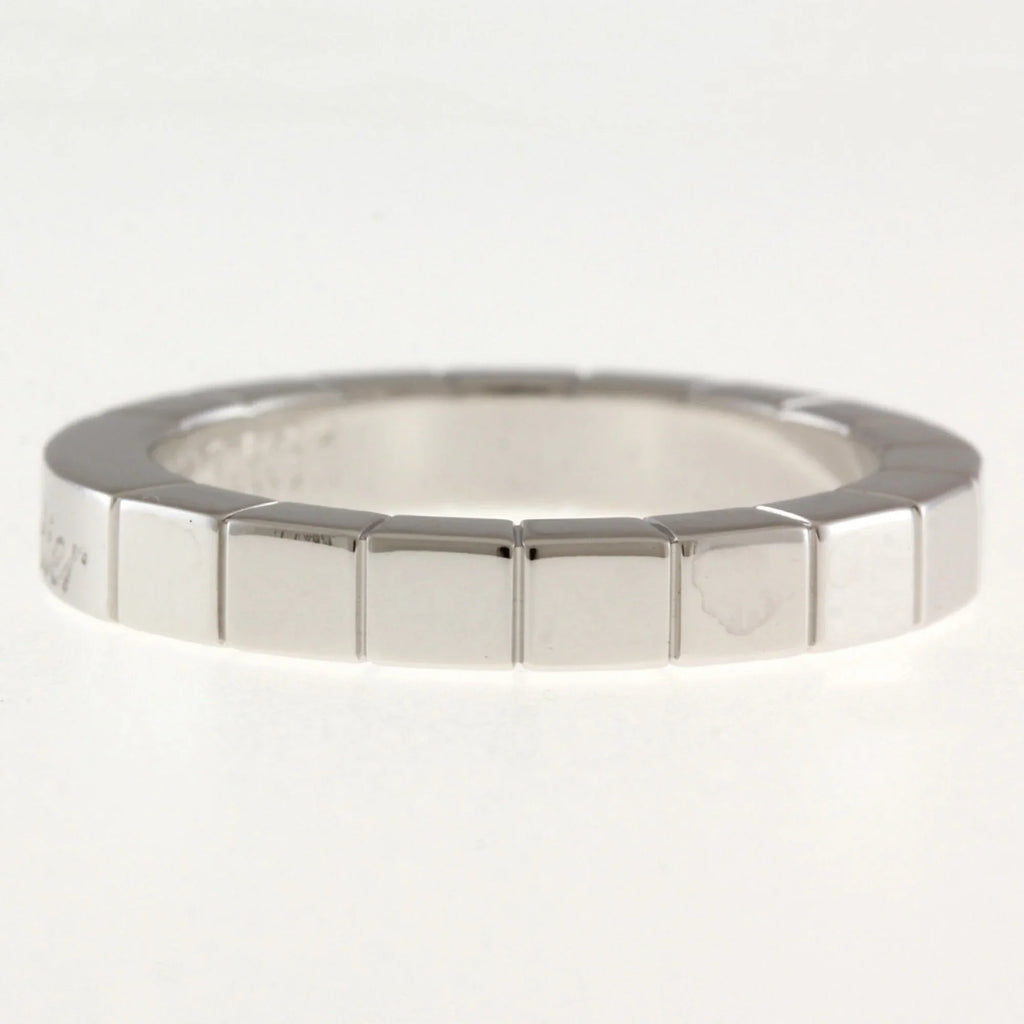 Pre-Owned Cartier Raniere Ring No. 8 18K K18 White Gold Women's CARTIER (Good)