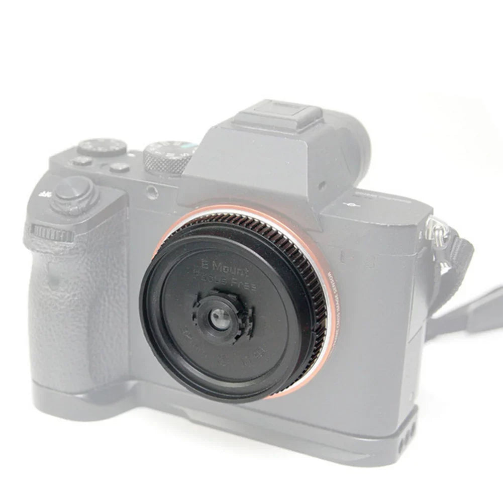 Replacement Lens 32MM Body Cap Lens Wide Angle Ultra Thin Focus Free For Sony (E Mount)