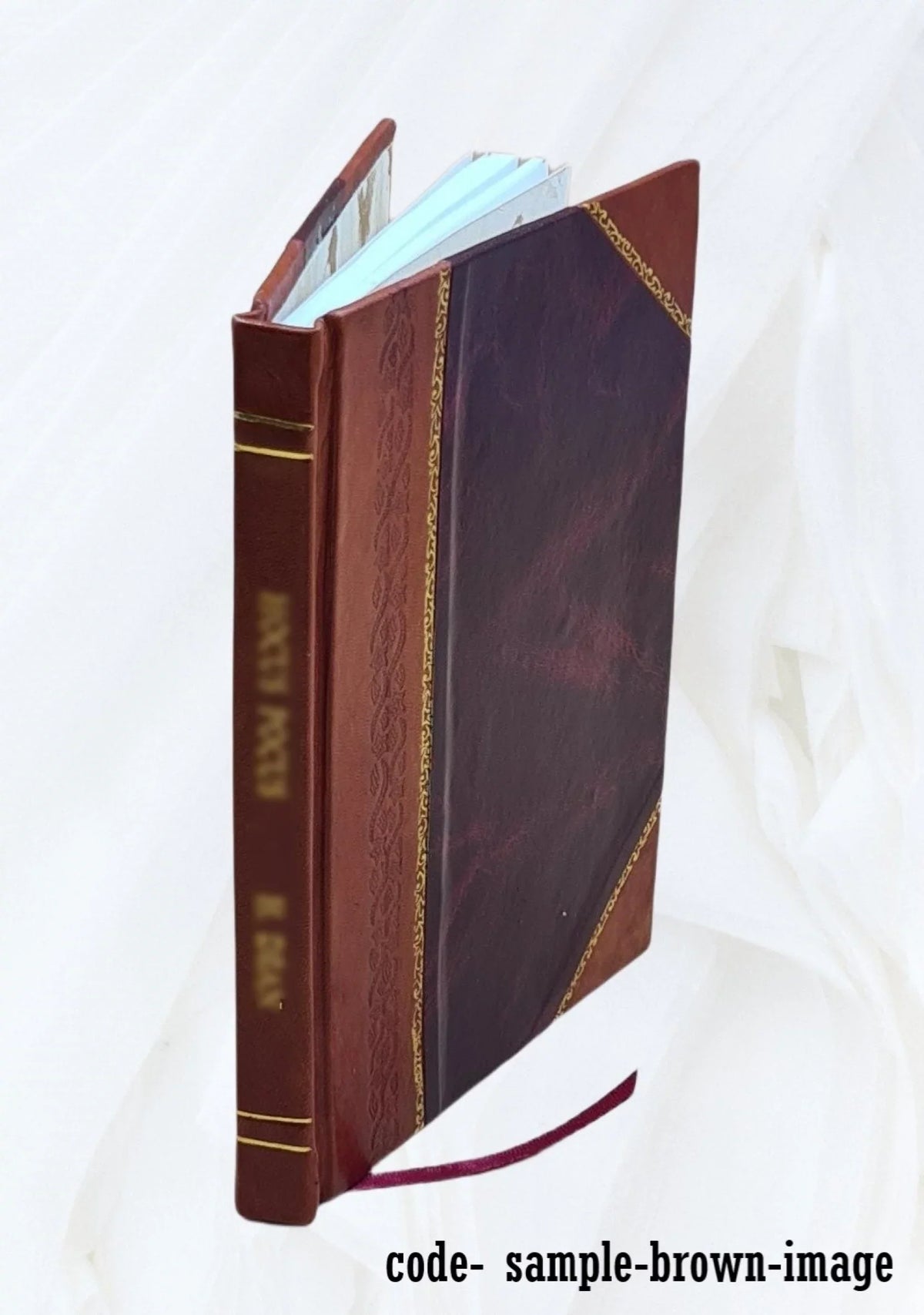 Ciceros Brutus de claris oratoribus / erklaert von Otto Jahn. 1865 [Leather Bound]
