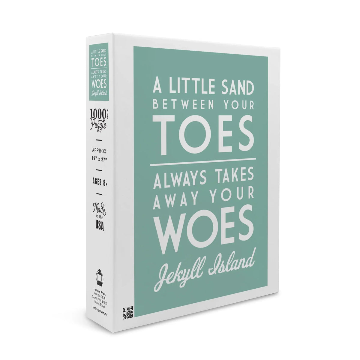 Jekyll Island, Georgia, A Little Sand Between Your Toes, Simply Said (1000 Piece Puzzle, Size 19x27, Challenging Jigsaw Puzzle for Adults and Family, Made in USA)