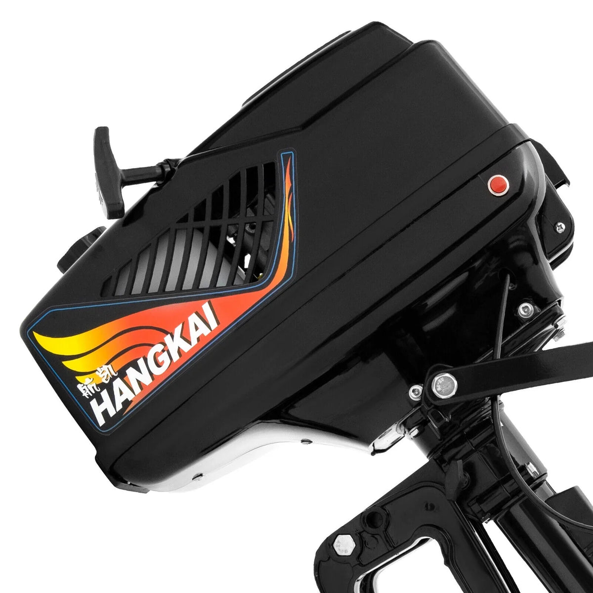 HANGKAI 2 Stroke 3.6 HP Outboard Motor Fishing Boat Engine Water Cooling CDI Outboard Boat Motor 90cm/35.4in