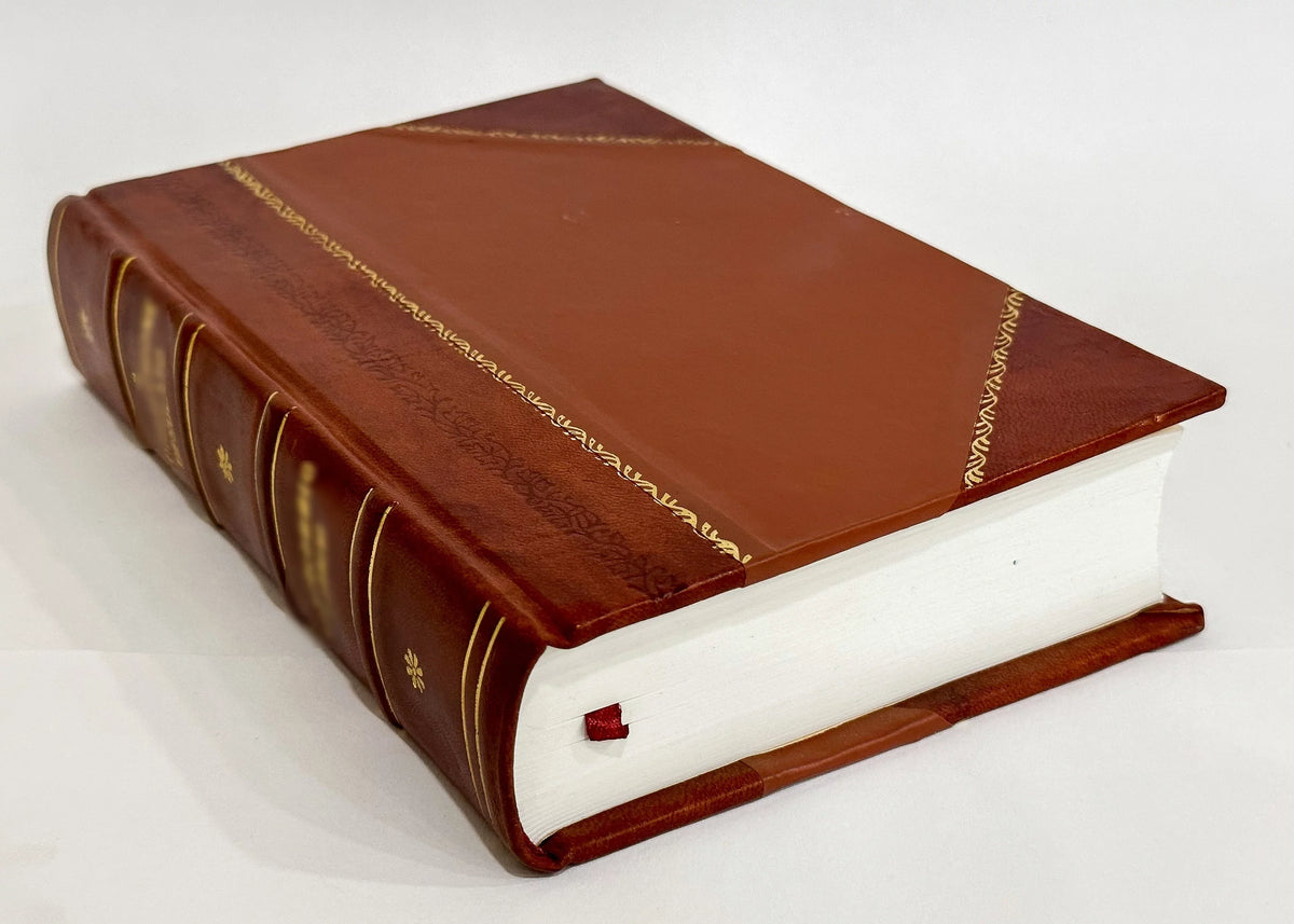 Bibliotheca Ritualis Concinnatum Opus a Francisco Antonio Zaccaria Ac Duos in Tomos Tributum Quorum Alter De Libris Ipsis Ritualibus Alter De Illorum Explanatoribus Agit. Tomus (1781) [Leather Bound]