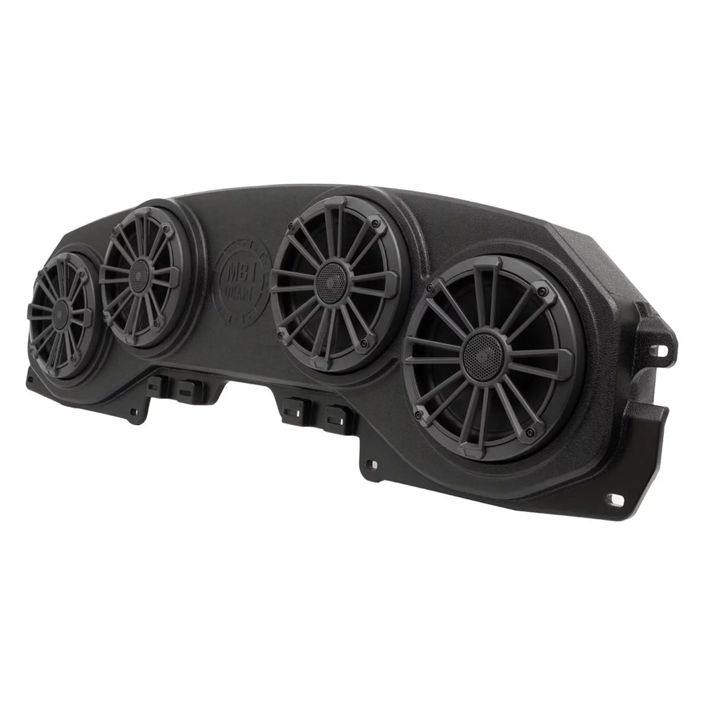 MB Quart MBQJ-48CRGB JEEP Wrangler (JL)/ Gladiator (JT) Rear Overhead Soundbar with four 8” Coaxial Speakers and RGB LED Lighting
