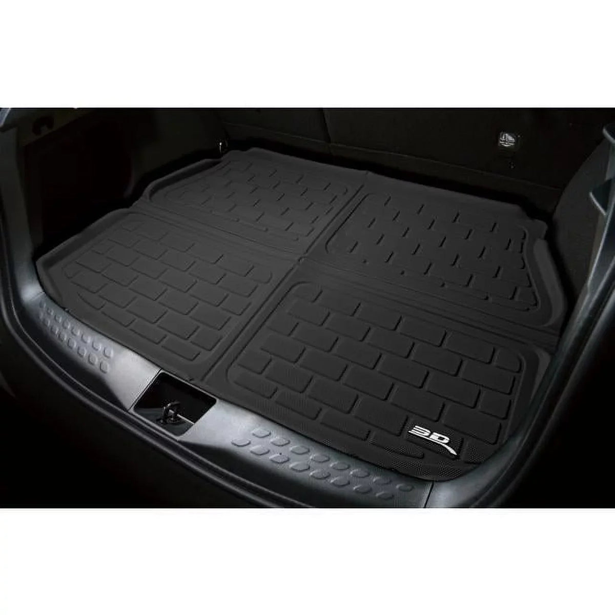3D MAXpider KAGU Cargo Liner (BLACK) compatible with MERCEDES-BENZ EQS 2022-2024 - Cargo Liner