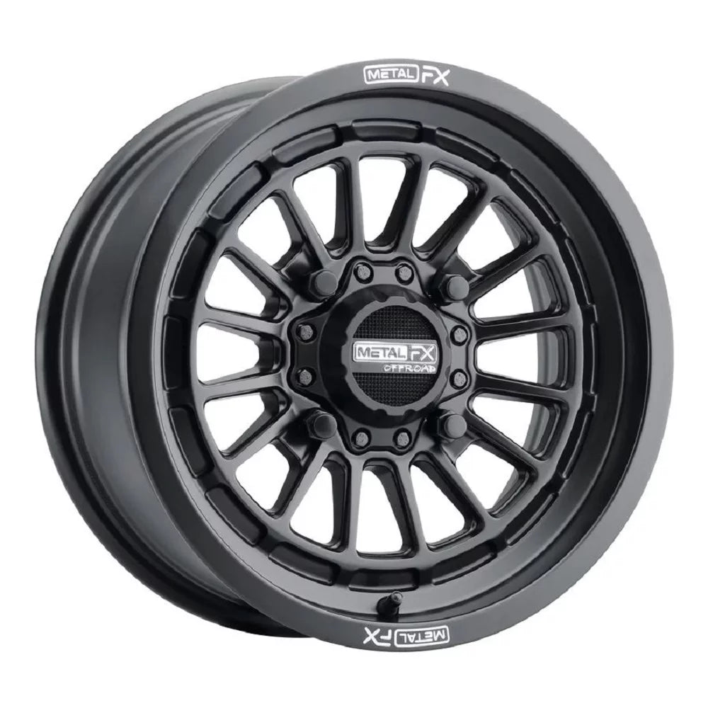MetalFX Delta 15" Wheels Black 35" XCR350 Tires Polaris RZR XP 1000 / PRO XP / Ranger XP 900/1000