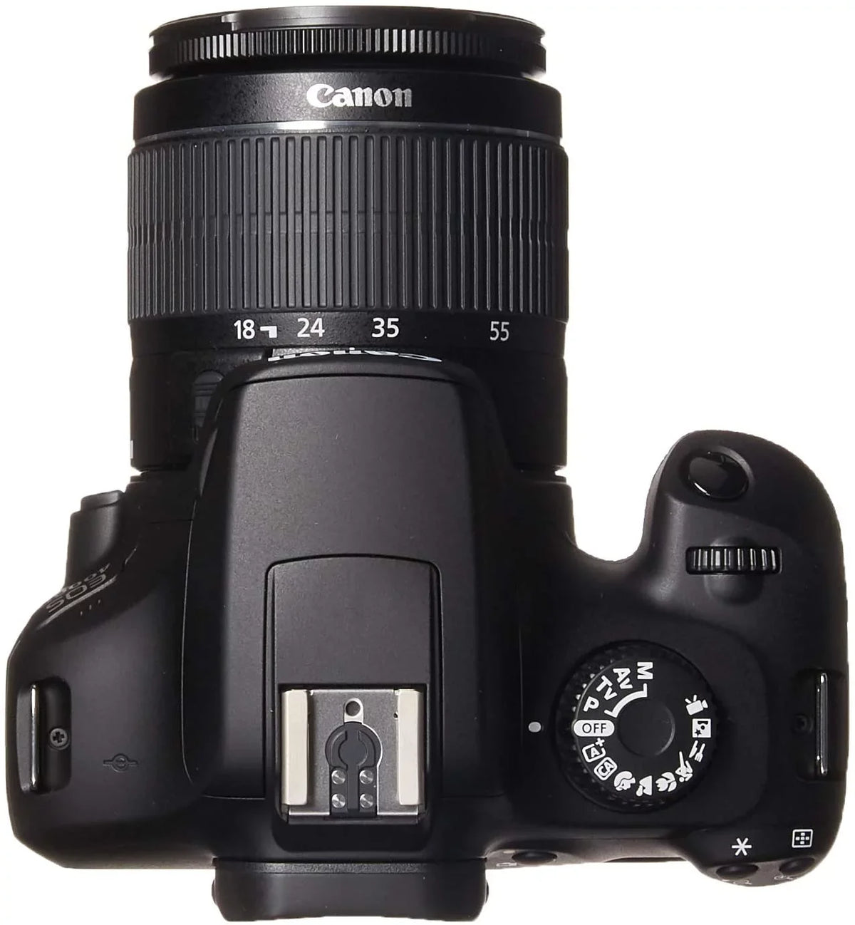 Canon EOS 4000D Kit [18-55 III] DSLR Camera, Wi-Fi Enabled, International Version - Black