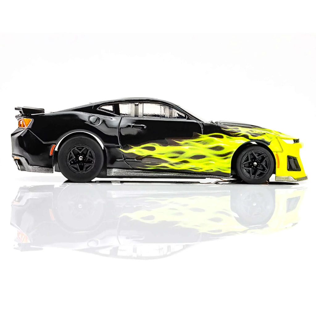 AFX Racing Wildfire Black & Lime Camaro ZL1 2021 Car