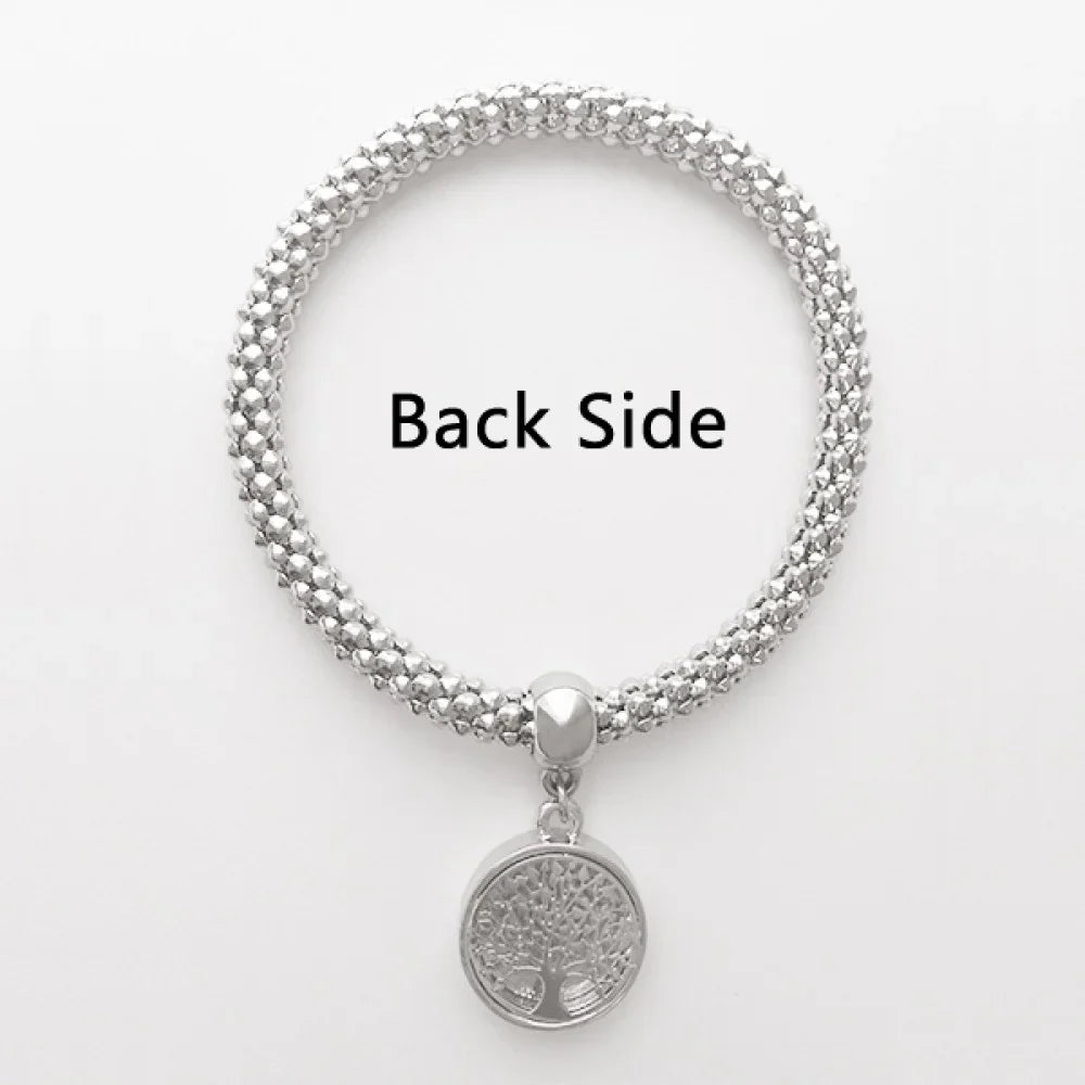 Sweden National Emblem Country Symbol Sliver Bracelet Pendant Jewelry Chain Adjustable Bangle