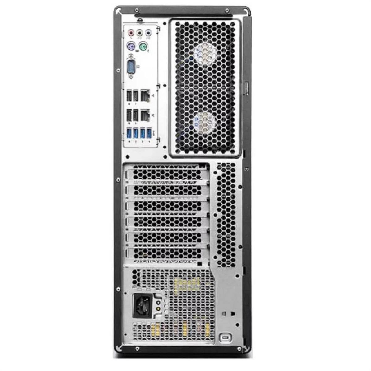 Pre-loved Lenovo ThinkStation P710 Workstation E5-2637 V3 Quad Core 3.5Ghz 64GB 2TB NVMe M2000 Win 10