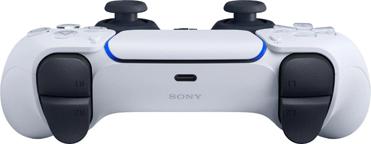 Sony Playstation 5 Disc Version Console with Extra White Controller, White PULSE 3D Headset and Ghost of Tsushima Director's Cut Bundle with Cleaning Cloth