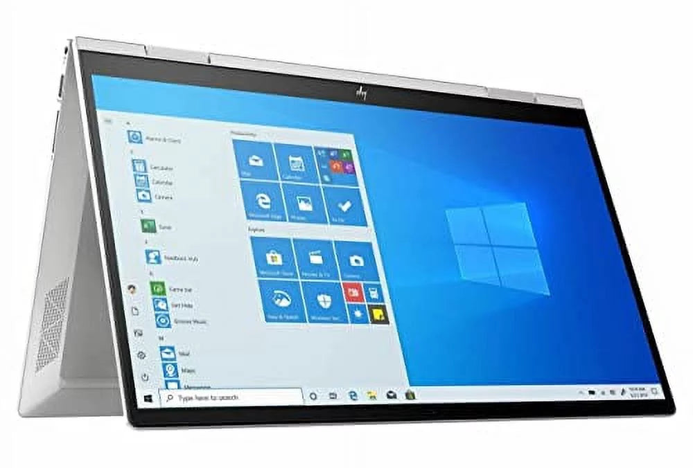 HP 2022 Envy X360 15.6" FHD Touchscreen 2-in-1 Device Intel Quad-Core Core i5 Iris Xe Graphics 16GB RAM DDR4 512GB NVMe SSD USB C WiFi AX HDMI2.0 Backlit Keyboard Microsoft OS 11 Home Silver w/RE USB