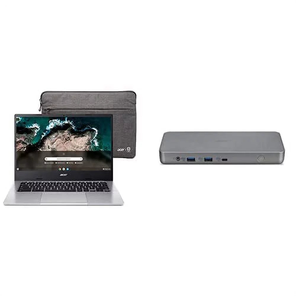 Acer Chromebook CB514-2H-K7GF | 14" FHD Display | MediaTek Kompanio 828 Processor | Mali-G57 Graphics | 8 GB Memory LPDDR4X | 64GB eMMC | Wi-Fi 6 | Chrome OS USB Type-C WWCB Dock D501