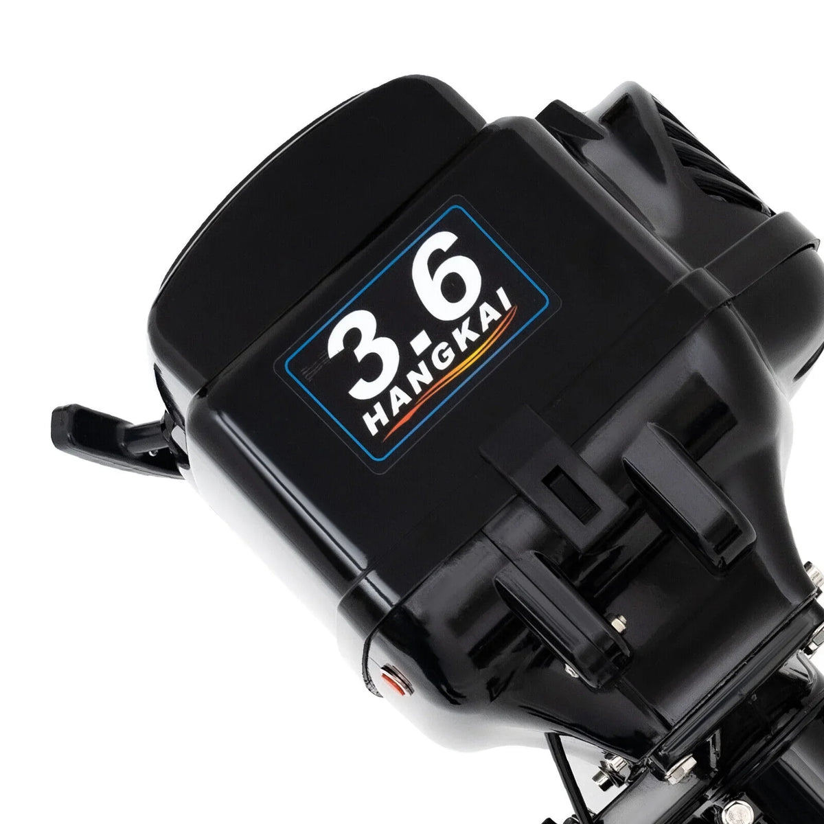 HANGKAI 2 Stroke 3.6 HP Outboard Motor Fishing Boat Engine Water Cooling CDI Outboard Boat Motor 90cm/35.4in
