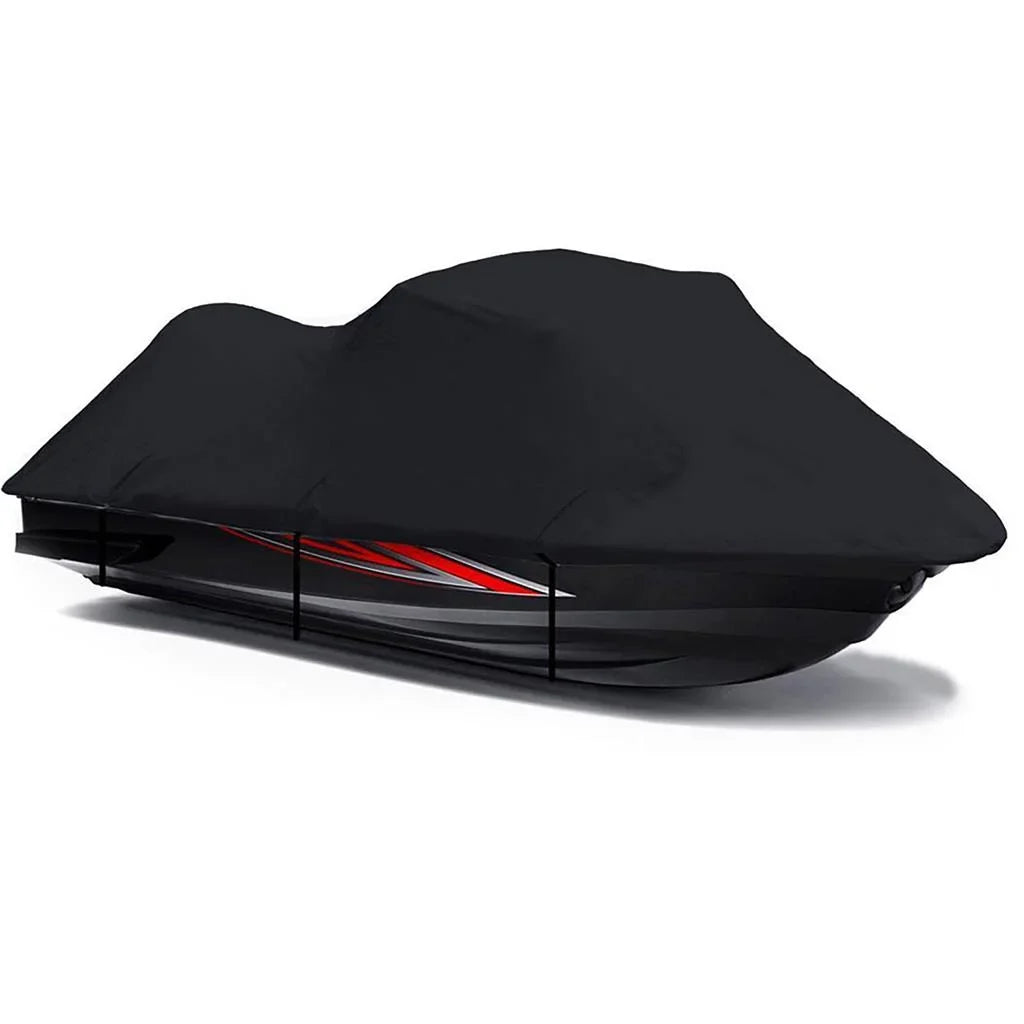 BLACK TOP OF THE LINE JET SKI Cover Compatible for YAMAHA XLT 800 2002 2003 2004 / 1200 2001 2002 2003 2004 2005 JetSki PWC Cover
