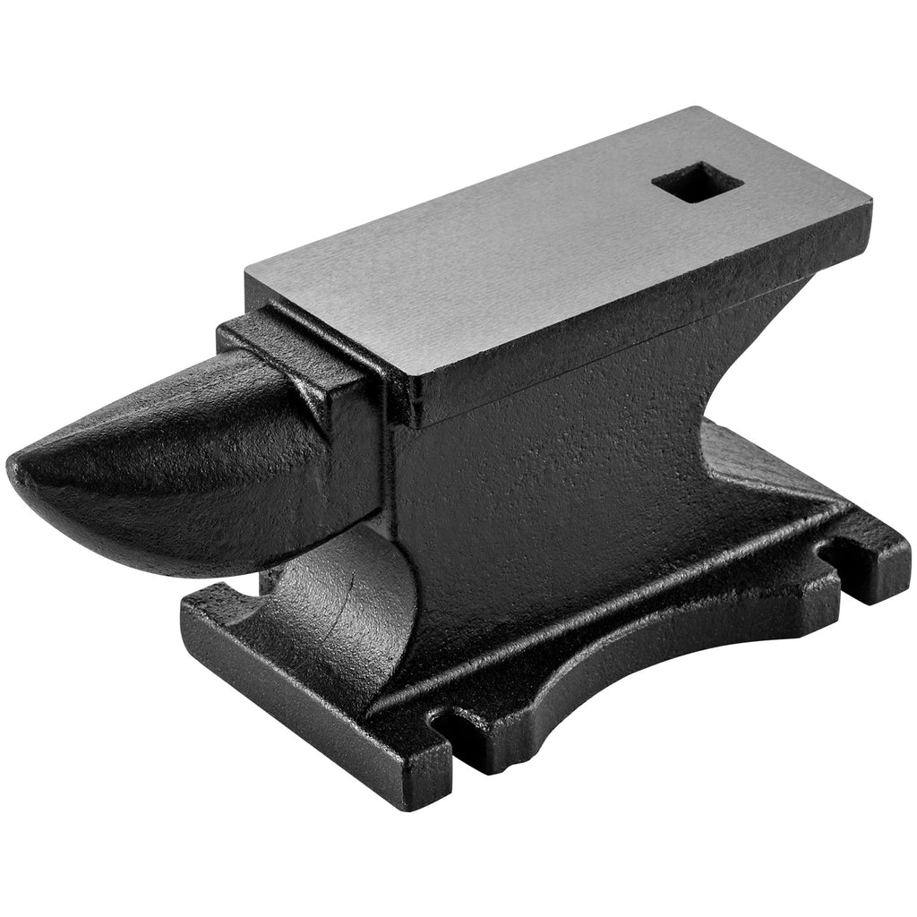 BENTISM Iron Anvil Blacksmith Single Beck Cast Iron 100 LB/45KG W/1.2in Square Hole