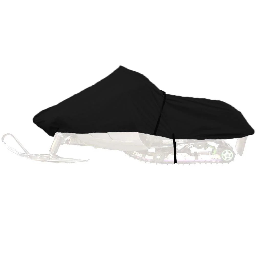 200 Denier Storage Snowmobile Cover Compatible for the 2007-2009 Arctic Cat Model F1000 SNO PRO Snowmachine Sled. All Black.
