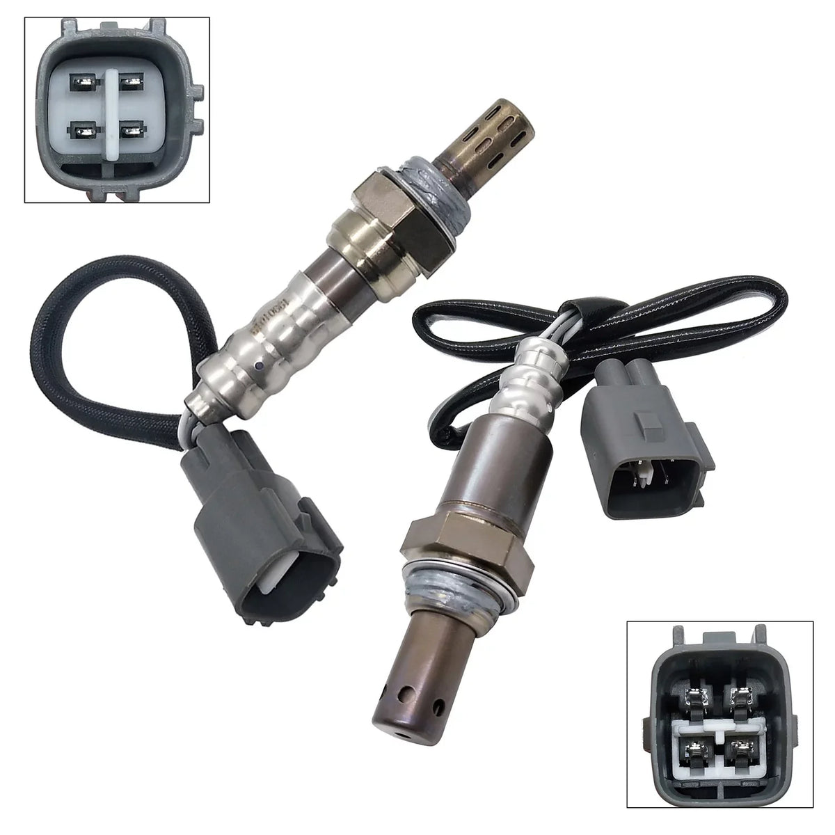 MAXFAVOR 2Pcs Oxygen Sensor Replacement For 2014 2015 Toyota Land Cruiser Sequoia Tacoma 5.7L 4.0L O2 Sensor 234-9145 234-4758 1Pcs Upstream + 1Pcs Downstream