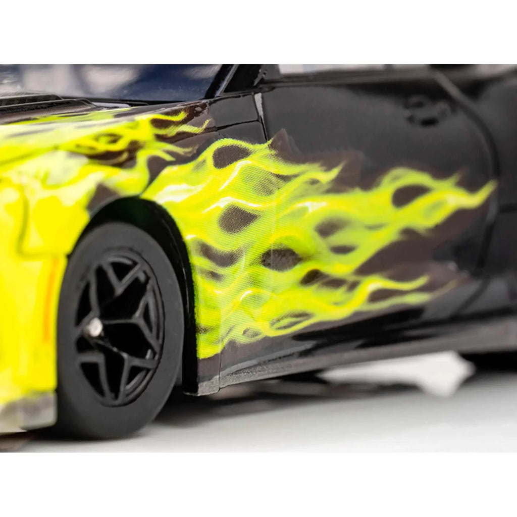 AFX Racing Wildfire Black & Lime Camaro ZL1 2021 Car