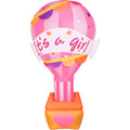 Fraser Hill Farm 10-Ft. Inflatable It's a Girl Balloon Sign with Lights | Outdoor Blow-Up Festive Decor for Baby Shower Celebration Party with Blower, Stakes, Ropes, and Storage Bag