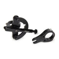 MPD Racing Positive Camlock Locking Frame Mount Shifter Assembly with Sprint Car - Black Anodize
