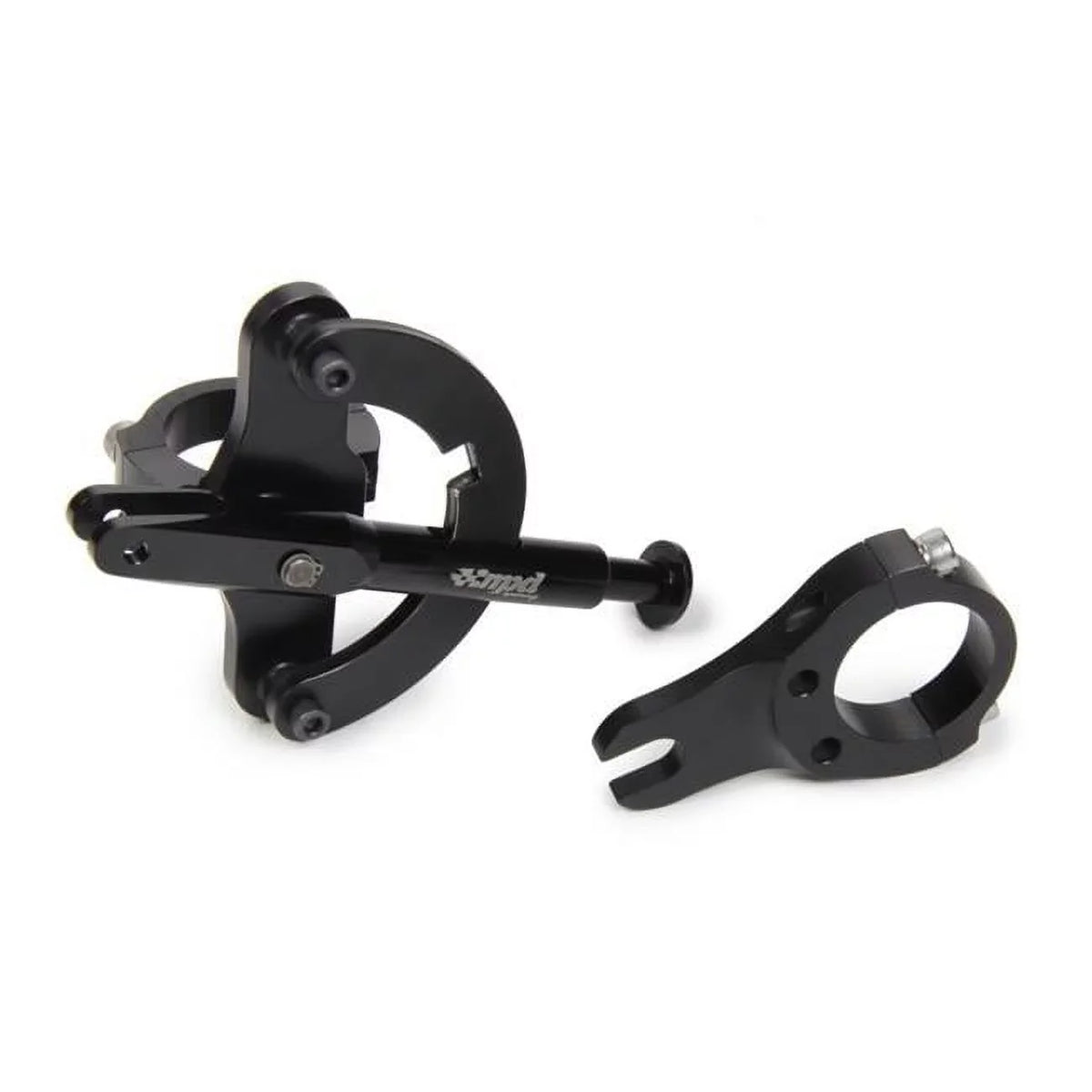 MPD Racing Positive Camlock Locking Frame Mount Shifter Assembly with Sprint Car - Black Anodize