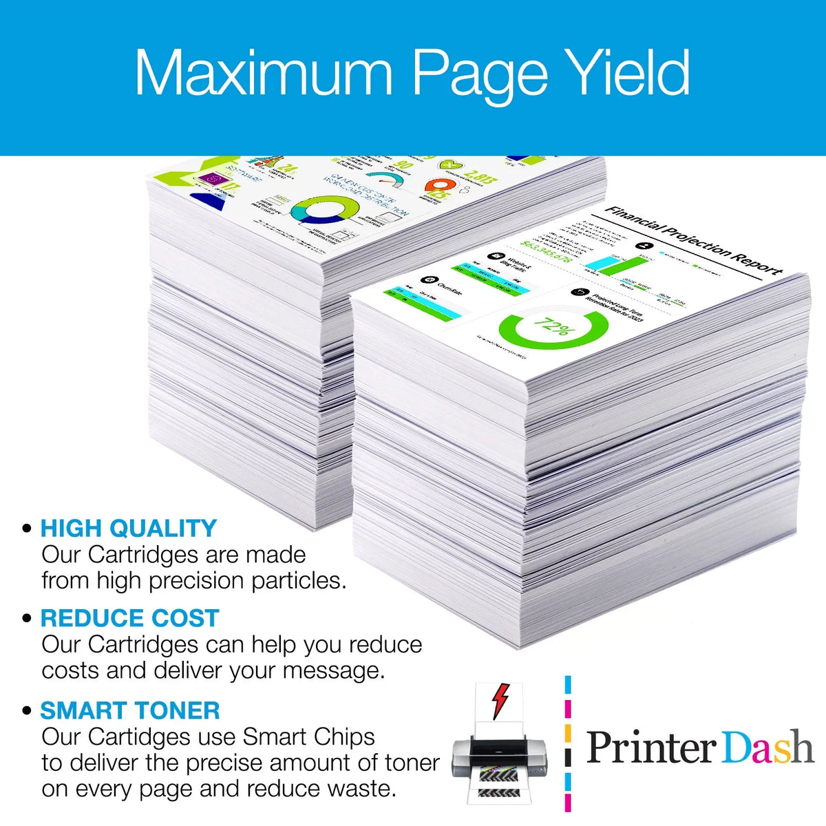 PrinterDash Replacement for Stylus Photo R3000 Inkjet Combo Pack (PBK/C/M/Y/LC/LM/LBK/MBK/LLBK) (NO. 157) (C13T157BMP-US)