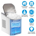 Countertop Ice Maker, iMounTEK Electric Ice Making Machine 6 Mins 9 S/L Bullet Ice, Max 33LBS/24Hrs, Portable Ice Maker with Self-Cleaning, Ice Scoop, and Basket, for Home/Kitchen/Office/Party/Bar/RV