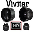 Hi-Def Telephoto & Wide Angle Lens Set For Panasonic Lumix DMC-G7 DMC-G7K (46mm Compatible)