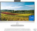 HP 27 inch All-in-One Desktop PC, FHD Display, 13th Generation Intel Core i7-1355U, 12 GB RAM, 512 GB SSD, Intel Iris Xe Graphics, Operating System 11 Pro, 27-cr0082 (2023),Black