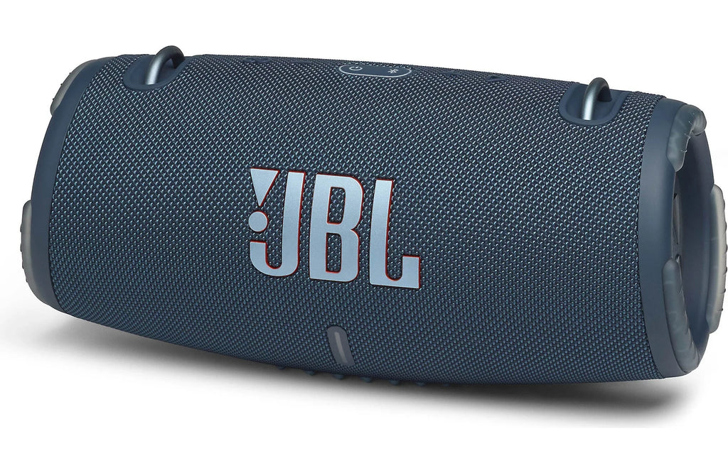 Restored JBL Xtreme 3 Portable Bluetooth Speaker, IP67 Waterproof, 15 Hours of Playtime, Powerbank, (Blue) (Refurbished)