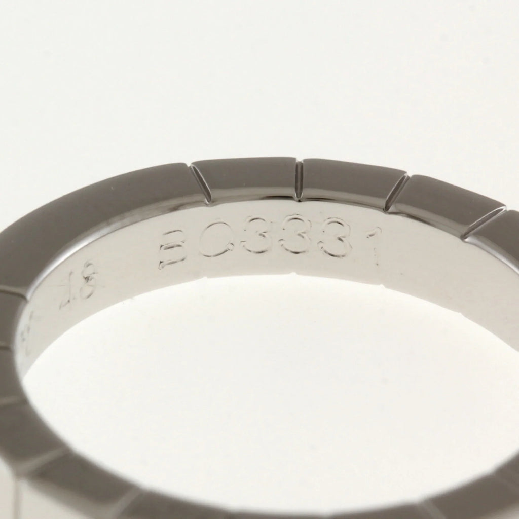 Pre-Owned Cartier Raniere Ring No. 8 18K K18 White Gold Women's CARTIER (Good)