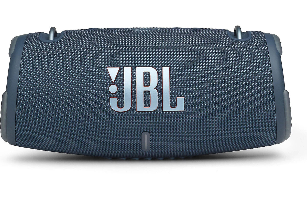 Restored JBL Xtreme 3 Portable Bluetooth Speaker, IP67 Waterproof, 15 Hours of Playtime, Powerbank, (Blue) (Refurbished)