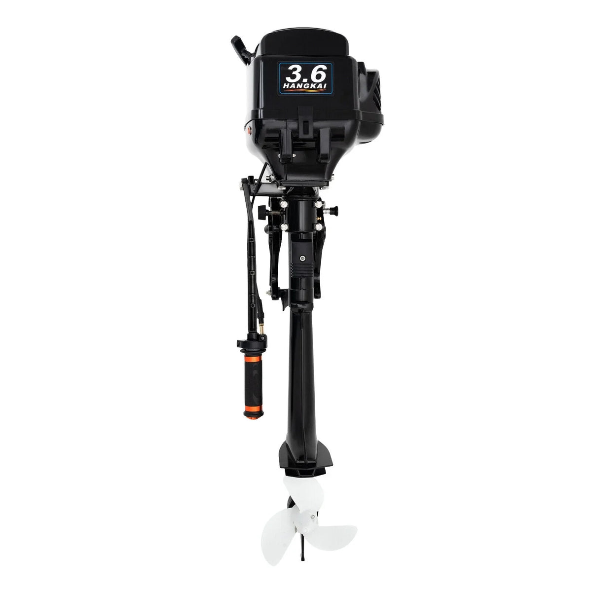 HANGKAI 2 Stroke 3.6 HP Outboard Motor Fishing Boat Engine Water Cooling CDI Outboard Boat Motor 90cm/35.4in