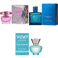 Versace Bright Crystal Absolu EDP, Eros Men EDT, Dylan Turquoise Femme - 5ml 3PK Kit