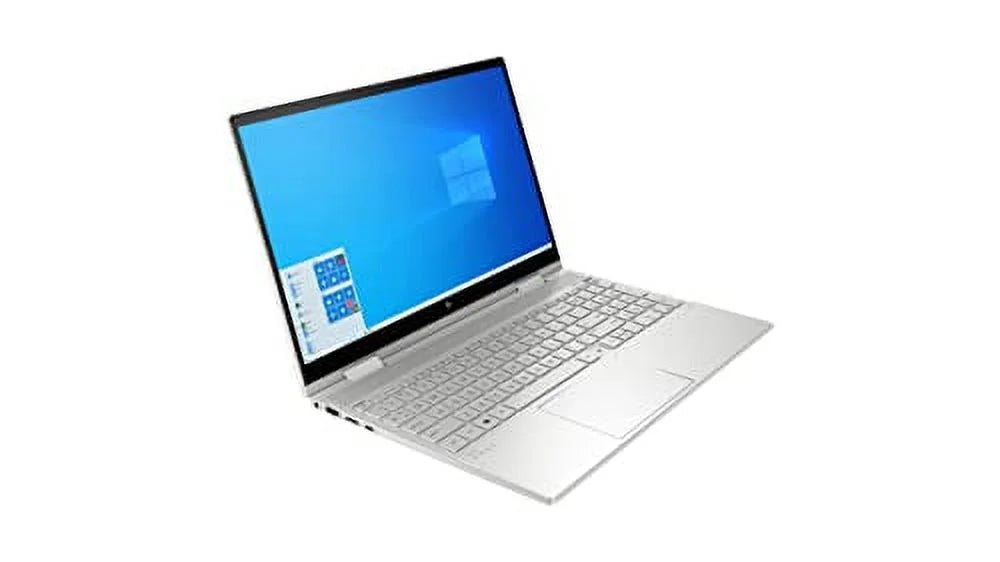 HP 2022 Envy X360 15.6" FHD Touchscreen 2-in-1 Device Intel Quad-Core Core i5 Iris Xe Graphics 16GB RAM DDR4 512GB NVMe SSD USB C WiFi AX HDMI2.0 Backlit Keyboard Microsoft OS 11 Home Silver w/RE USB