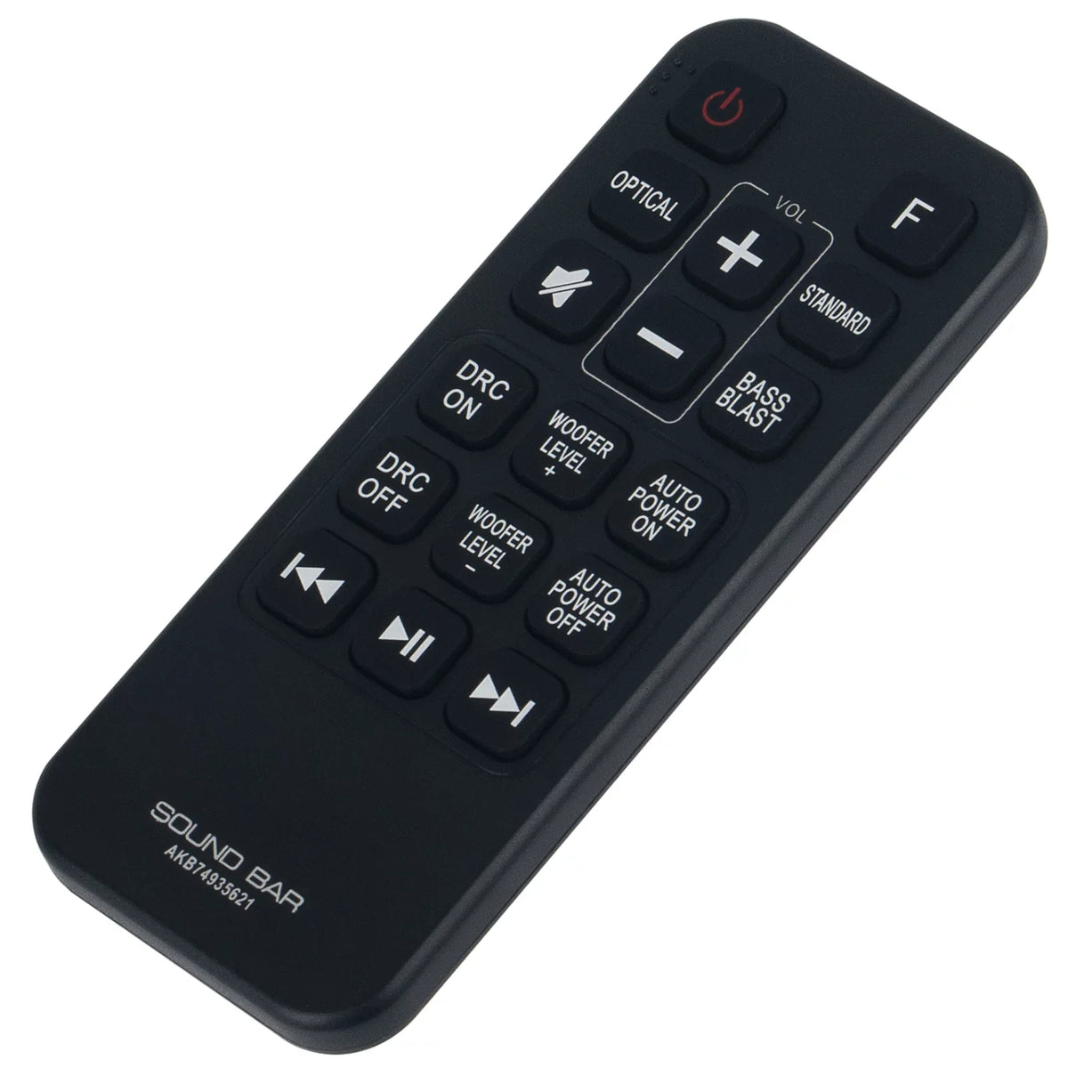 AKB74935621 Replacement Remote Control for LG Wireless Sound Bar SJ2 SPJ2B-W