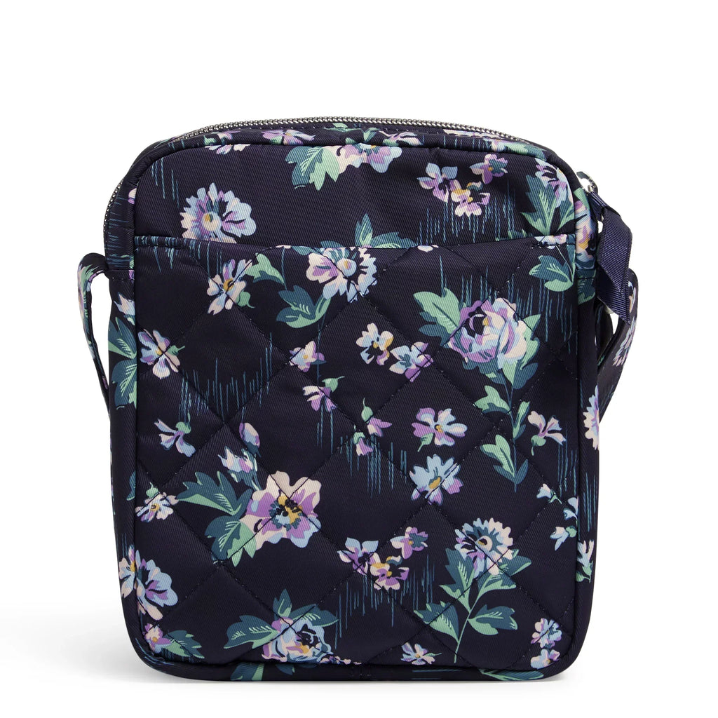 Vera Bradley Women's Performance Twill Small Crossbody Bag Navy Garden