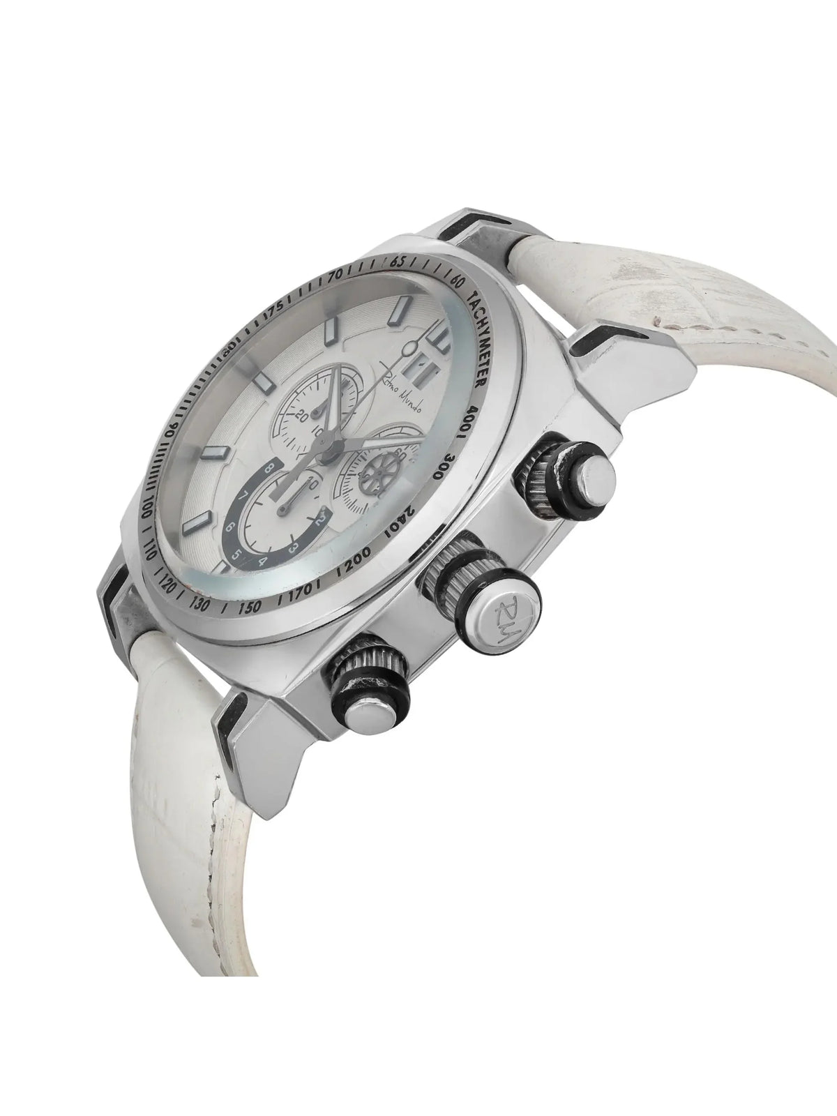 Pre-owned Ritmo Mundo Racer 44mm Steel Quartz Men Watch 222/4 (Good)