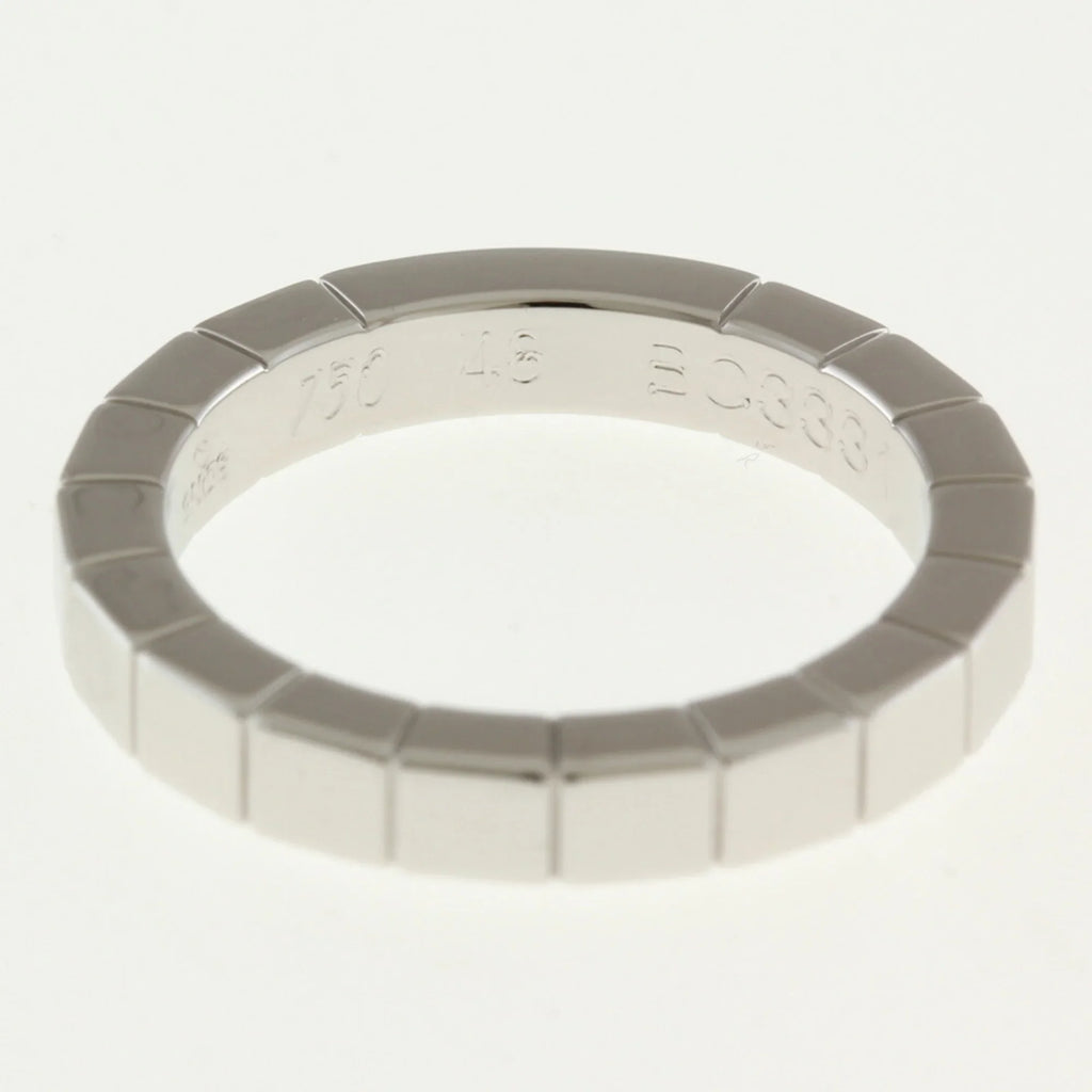 Pre-Owned Cartier Raniere Ring No. 8 18K K18 White Gold Women's CARTIER (Good)